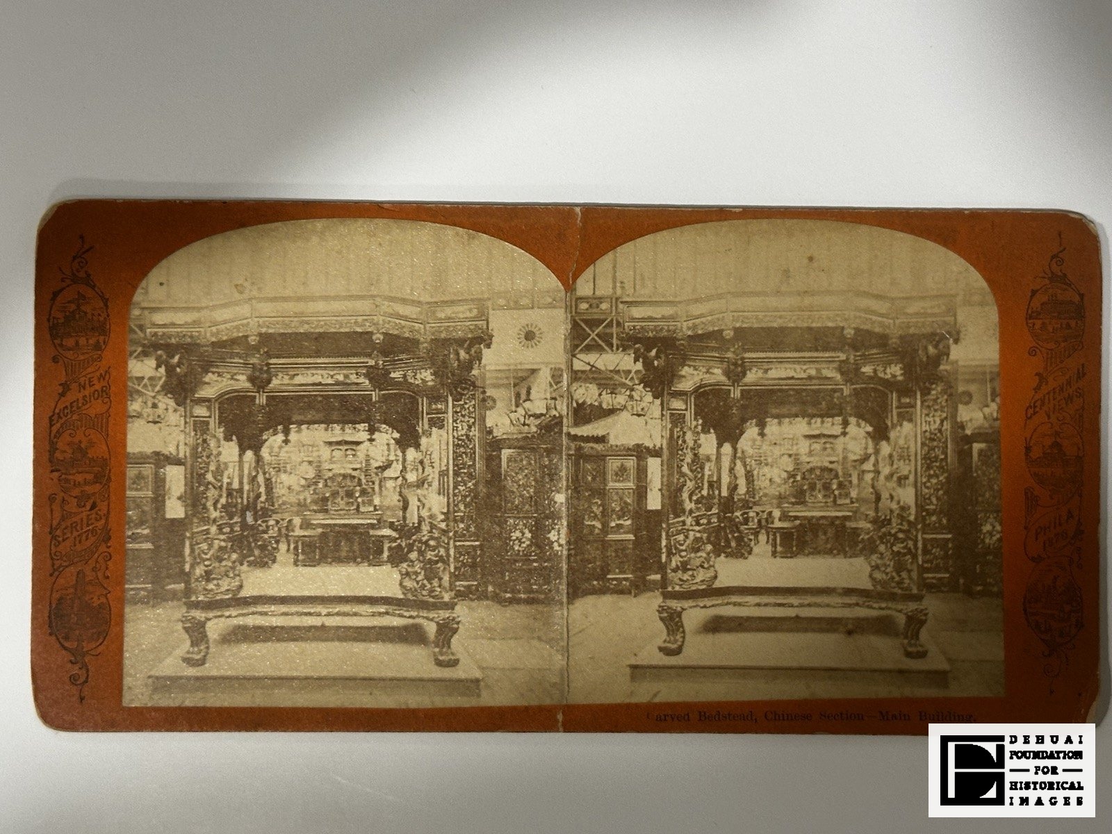 TFA-CA-109 — Mount face, with the Centennial Photographic Co. imprint in the printed borders.